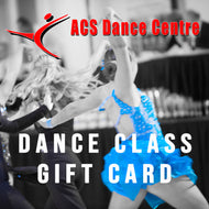 Dance Class Gift Card